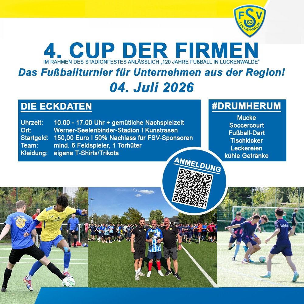 4. Cup der Firmen am 04.07.2026 1