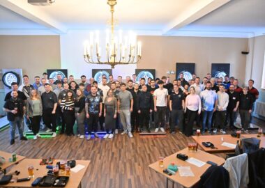 34 Teams starten beim ersten FSV-Doppeldartturnier 1