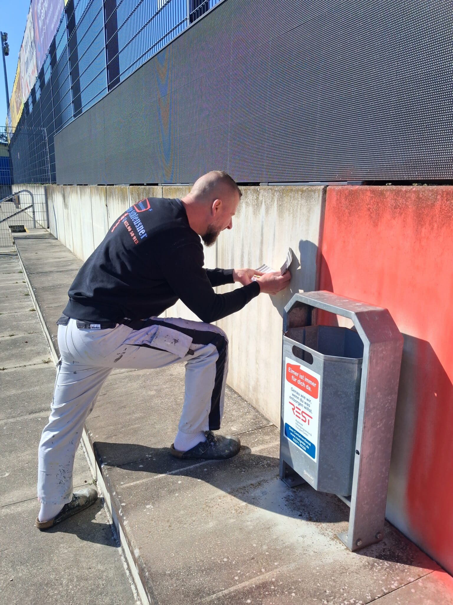 Ohne Sandro keine Farbe... 1