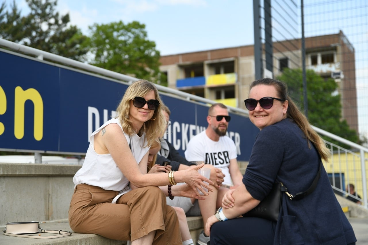 Abschlussfeier am letzten Heimspieltag 6