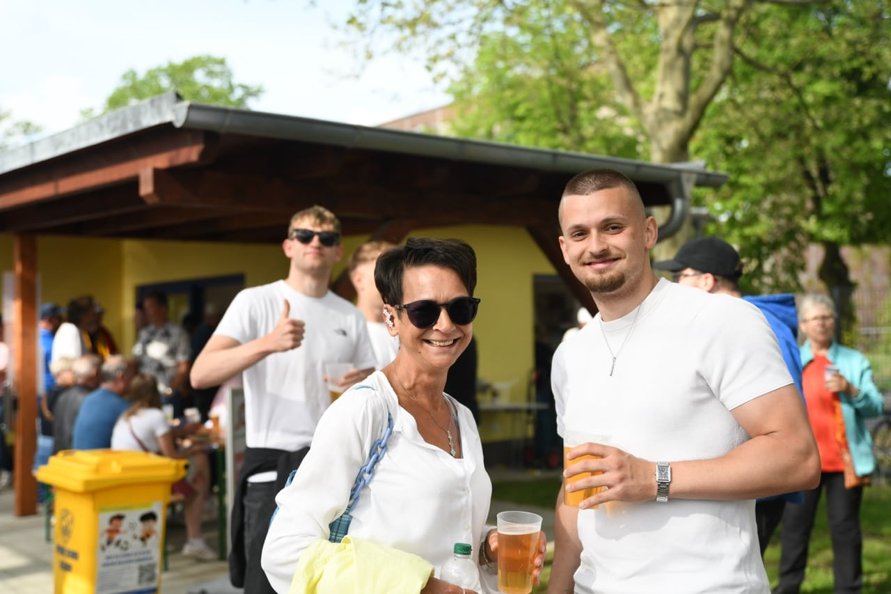Abschlussfeier am letzten Heimspieltag 8