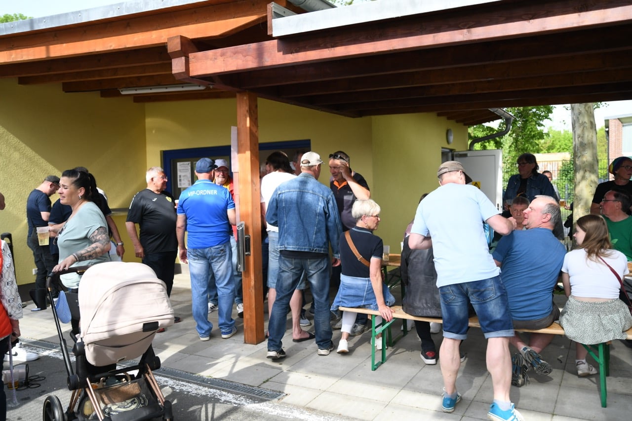 Abschlussfeier am letzten Heimspieltag 1