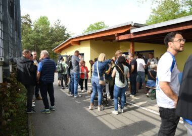 Abschlussfeier am letzten Heimspieltag 1