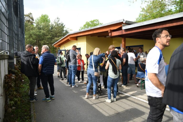 Abschlussfeier am letzten Heimspieltag 1