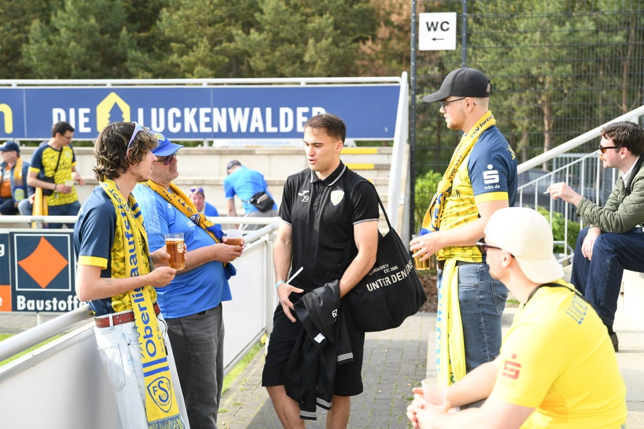 Abschlussfeier am letzten Heimspieltag 29