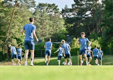 Trainingsauftakt bei der Ersten 1