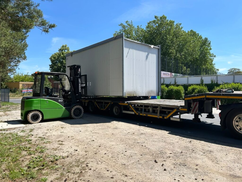 Neuer Container für die Spieltagsorganisation 4
