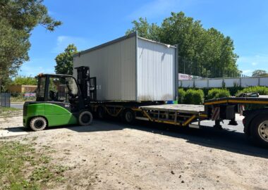 Neuer Container für die Spieltagsorganisation 1