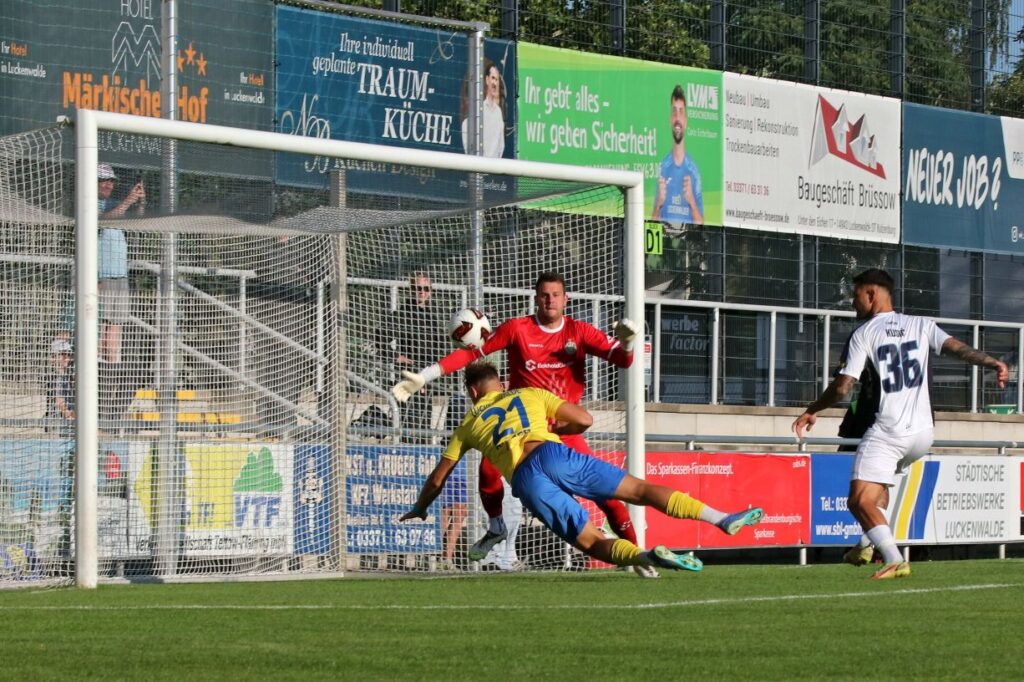 Trotz verdienter Niederlage gegen den Meister verhaltener Optimismus 7