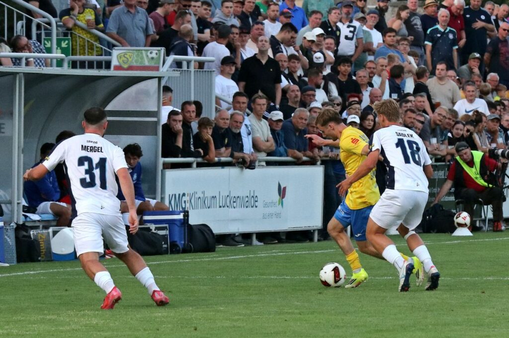 Trotz verdienter Niederlage gegen den Meister verhaltener Optimismus 24