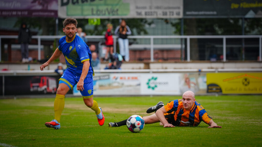 Viele Tore und schöner Fußball beim Legendenspiel 31