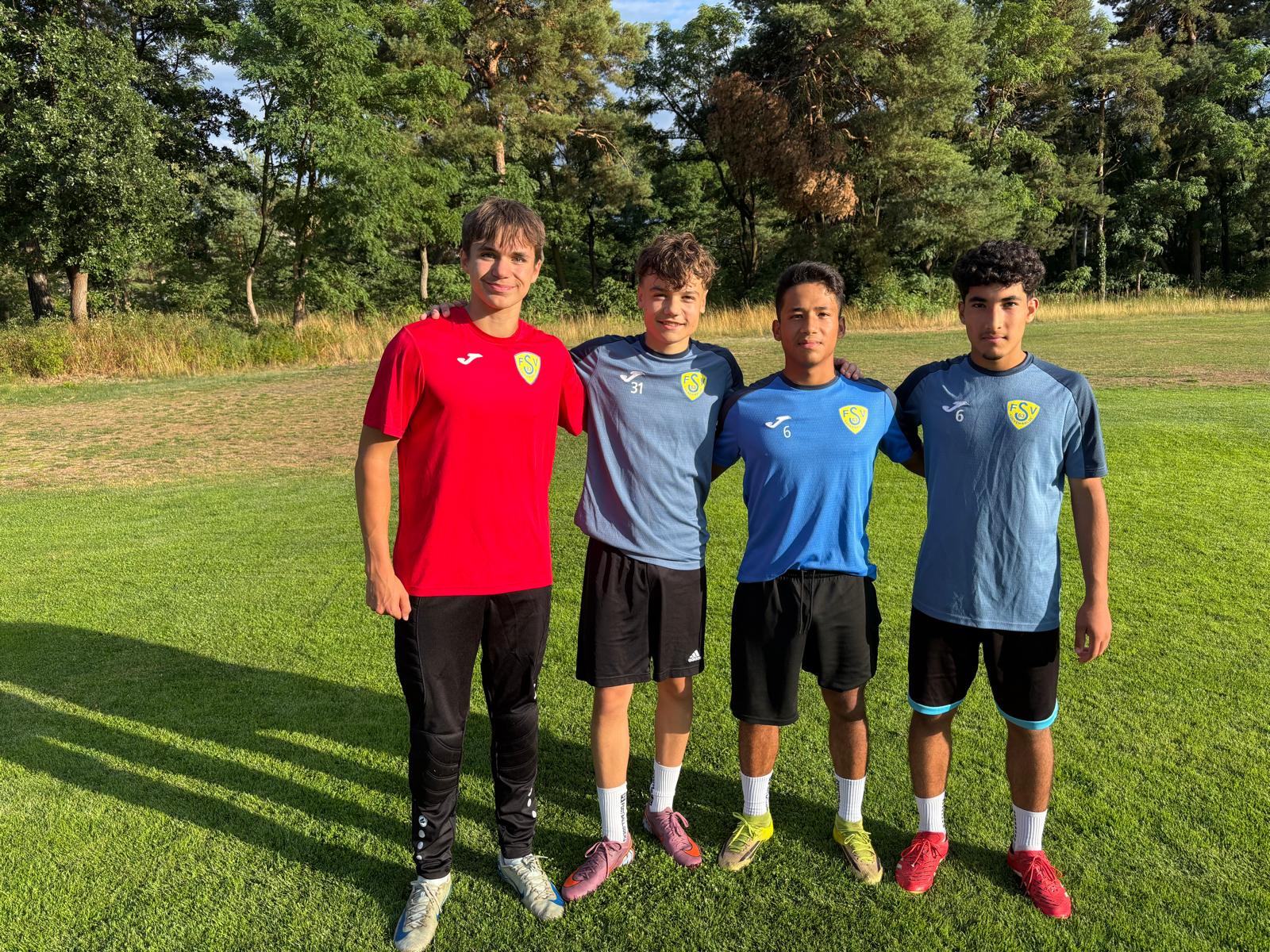Trainingsauftakt bei der U17 und U19 2 Trainingsauftakt bei der U17 und U19 2