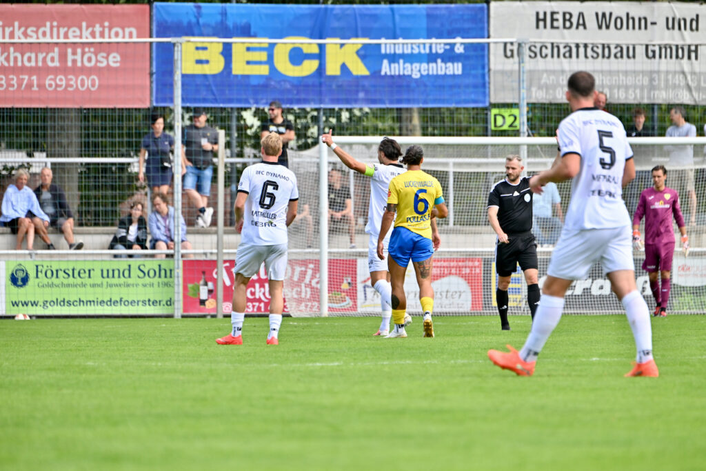 Auch gegen den BFC Dynamo verdient verloren 8 Auch gegen den BFC Dynamo verdient verloren 8