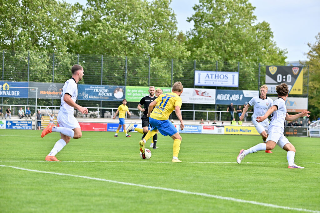 Auch gegen den BFC Dynamo verdient verloren 14 Auch gegen den BFC Dynamo verdient verloren 14