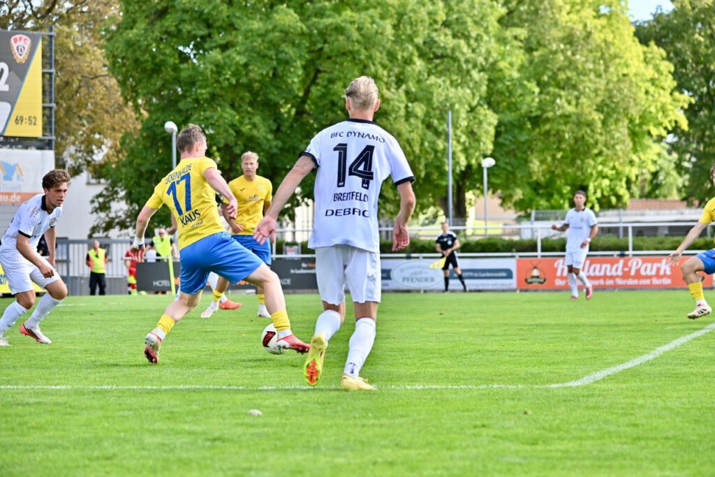 Auch gegen den BFC Dynamo verdient verloren 36 Auch gegen den BFC Dynamo verdient verloren 36