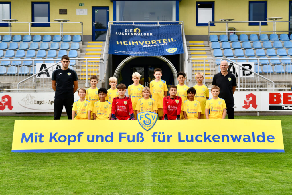 D2-Jugend (U12) Mannschaftsfoto