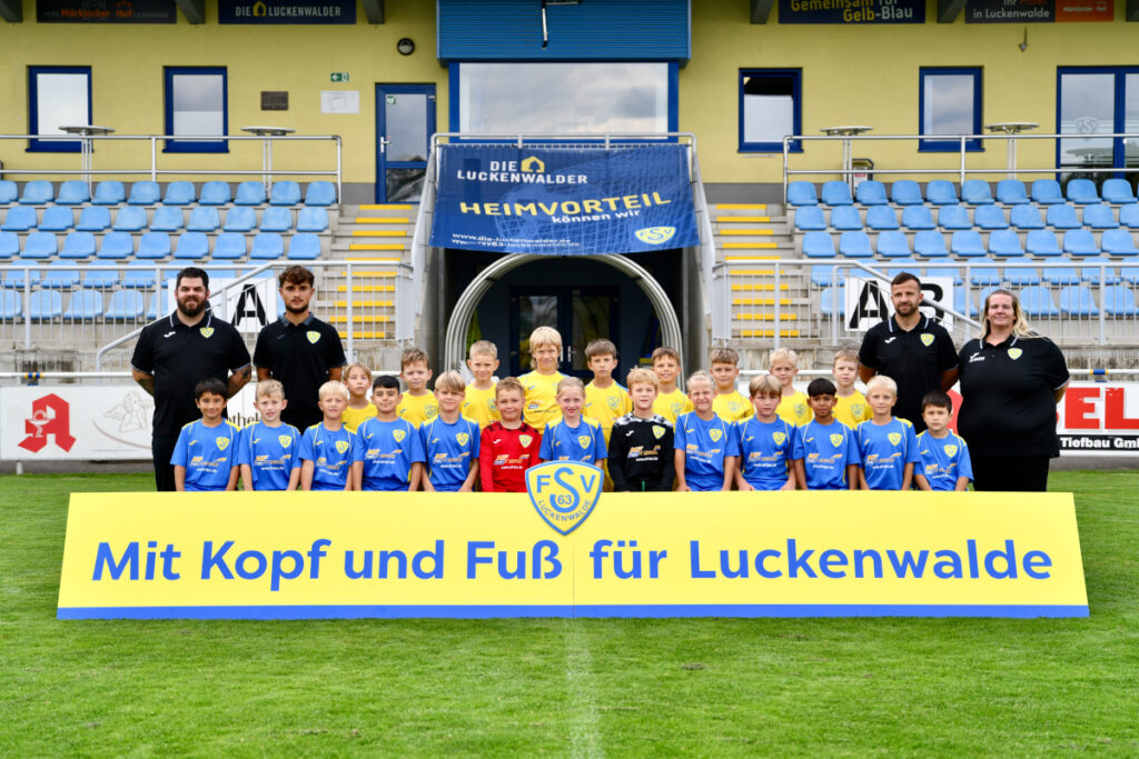 F1-Jugend (U9) Mannschaftsfoto