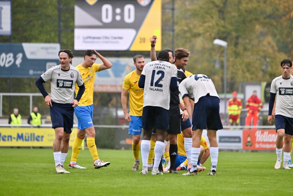 Trotz ansprechender Leistung auch im 17. Duell keine Punkte gegen den FC Carl Zeiss Jena 28 Trotz ansprechender Leistung auch im 17. Duell keine Punkte gegen den FC Carl Zeiss Jena 28