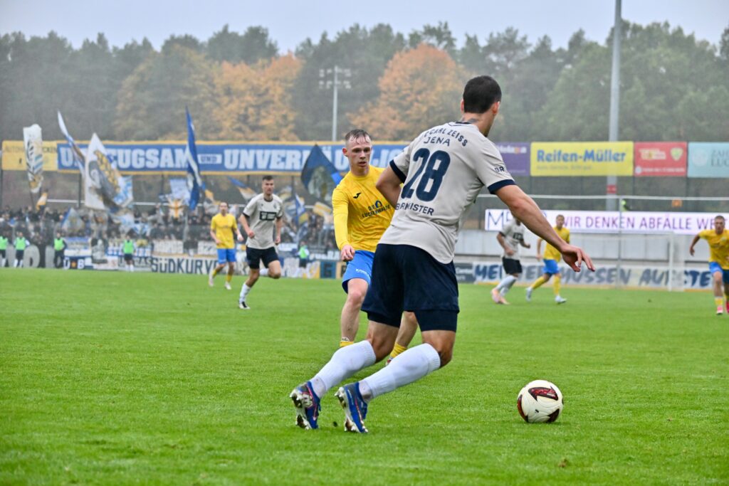 Trotz ansprechender Leistung auch im 17. Duell keine Punkte gegen den FC Carl Zeiss Jena 59 Trotz ansprechender Leistung auch im 17. Duell keine Punkte gegen den FC Carl Zeiss Jena 59